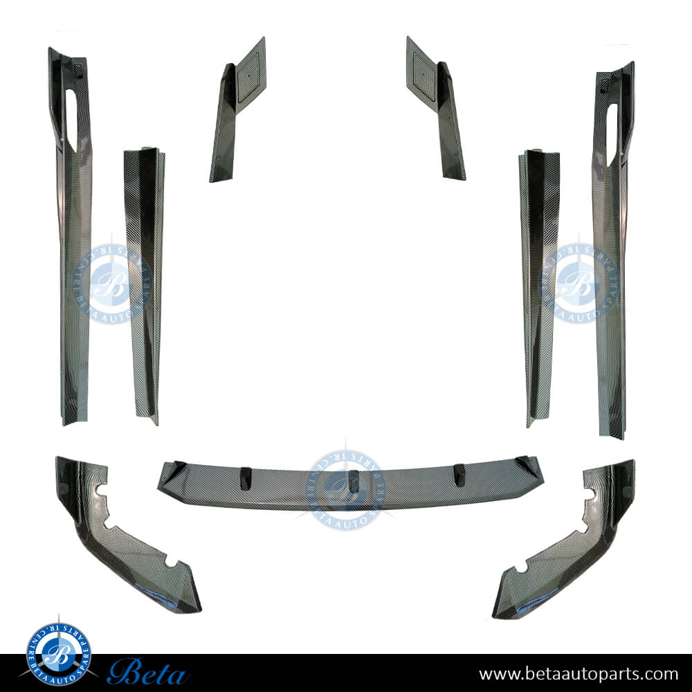 Spoiler Kit Black Knight Look for X5M Carbon for BMW X5 G05 2019-2023 models Spoiler Kit Black Knight Look for X5M Carbon for BMW X5 G05 2019-2023 models